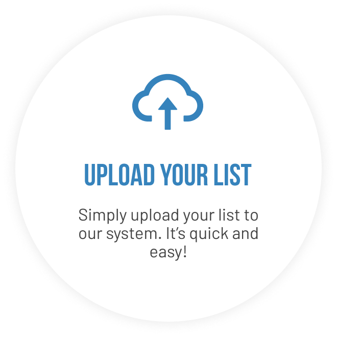 Upload your list